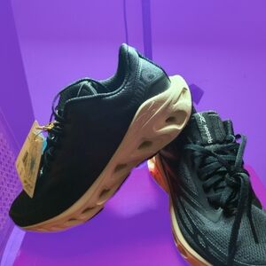 Reebok Black and Tan Athletic Shoes